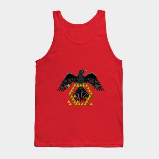 Raven Wings Golden Icon Tank Top